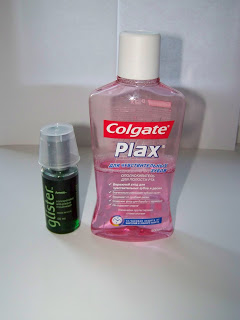 GLISTER и Colgate Plax